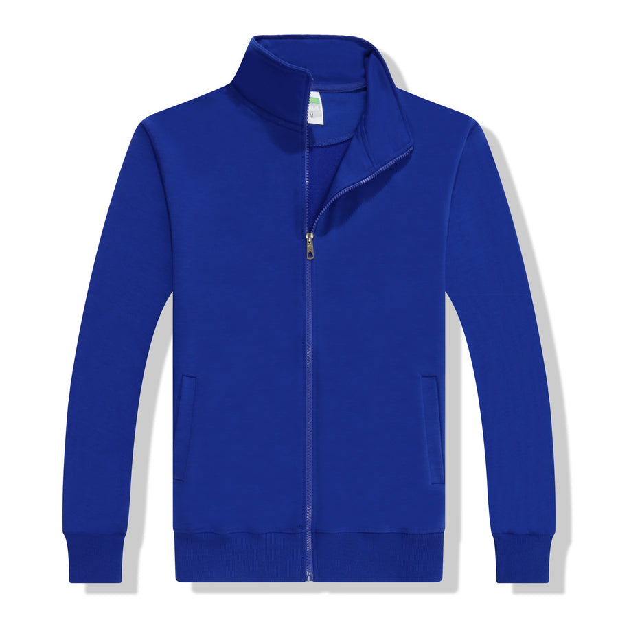 Solid Color Stand Collar Women's Sweater