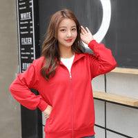 Solid Color Stand Collar Women's Sweater