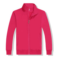 Solid Color Stand Collar Women's Sweater