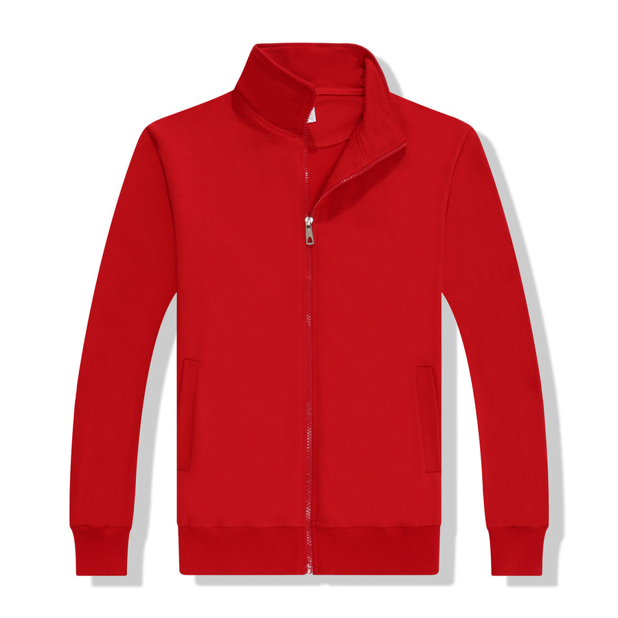 Solid Color Stand Collar Women's Sweater