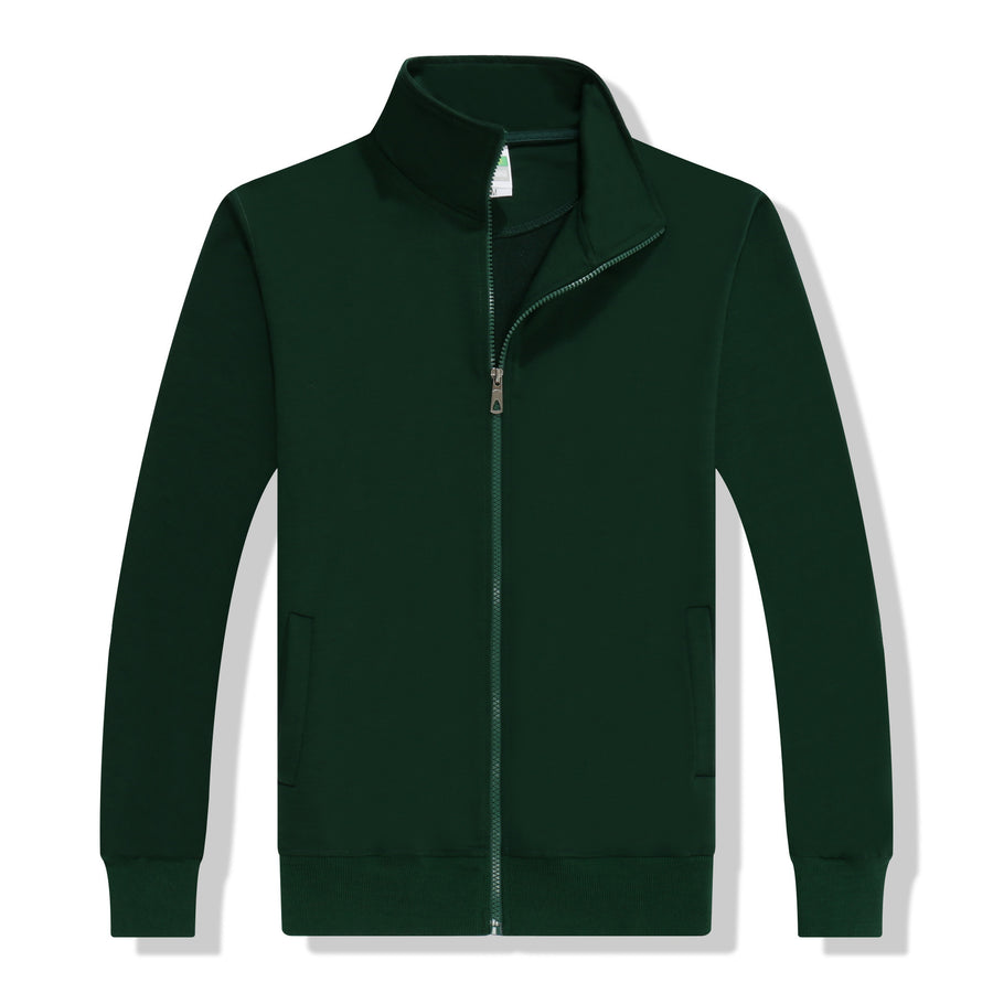 Solid Color Stand Collar Women's Sweater